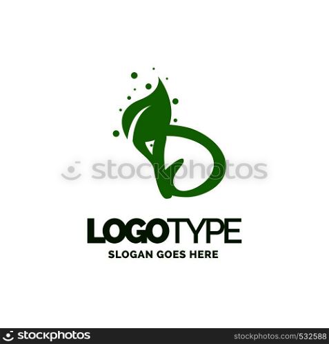 D logo with Leaf Element. Nature Leaf logo designs, Simple leaf logo symbol. Natural, eco food. Organic food badges in vector. Vector logos. Natural logos with leaves. Creative Green Natural Logo template.