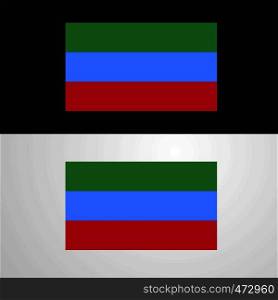 Dagestan Flag banner design