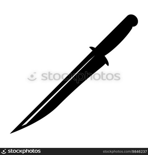 dagger icon vector