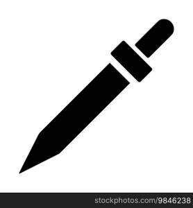 dagger icon vector
