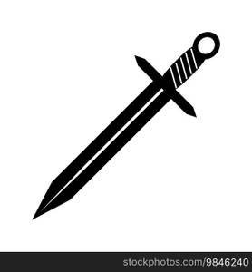 dagger icon vector