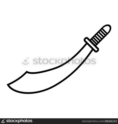 dagger icon vector