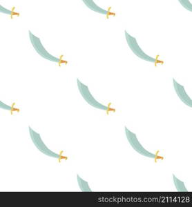 Dagger pattern seamless background texture repeat wallpaper geometric vector. Dagger pattern seamless vector