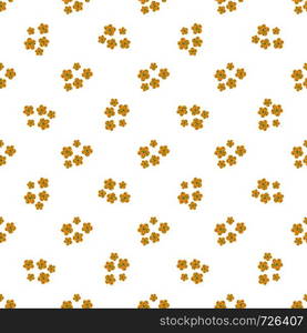 Daisy field. Simple chamomile flowers seamless pattern. Floral print with daisies flowers.Spring design for fabric, textile print, wrapping paper. Daisy field. Simple chamomile flowers seamless pattern.