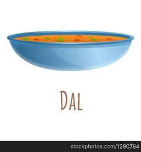 Dal food icon. Cartoon of dal food vector icon for web design isolated on white background. Dal food icon, cartoon style