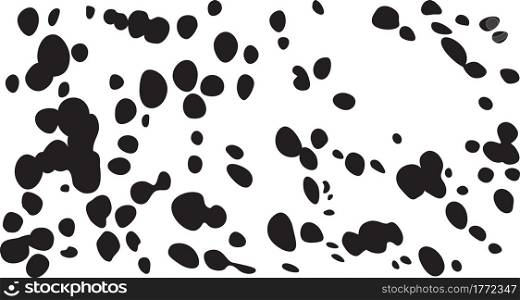 Dalmatian dog spots