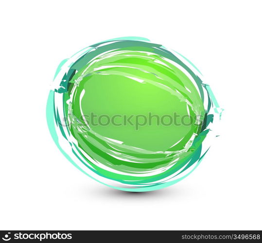 Damaged sphere button