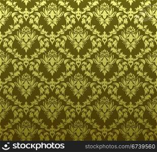 Damask seamless vector background. For easy making seamless pattern just drag all group into swatches bar, and use it for filling any contours.