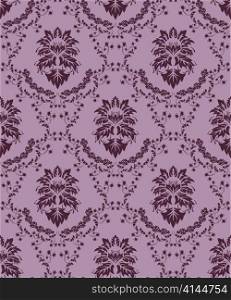 Damask seamless vector pattern. For easy making seamless pattern just drag all group into swatches bar, and use it for filling any contours.