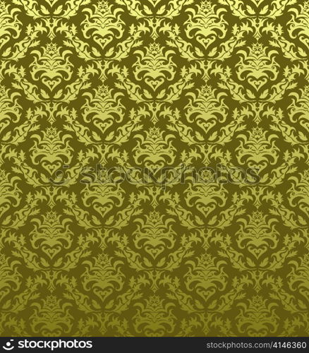 Damask seamless vector pattern. For easy making seamless pattern just drag all group into swatches bar, and use it for filling any contours.