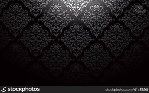 damask wallpaper vector illustration