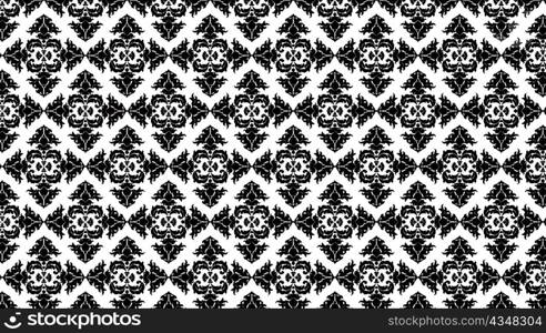 damask web banner vector illustraton