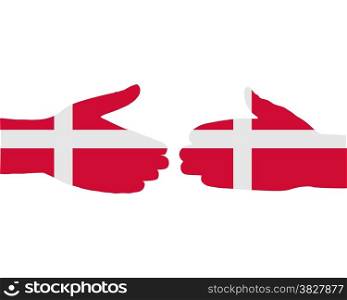 Danish handshake