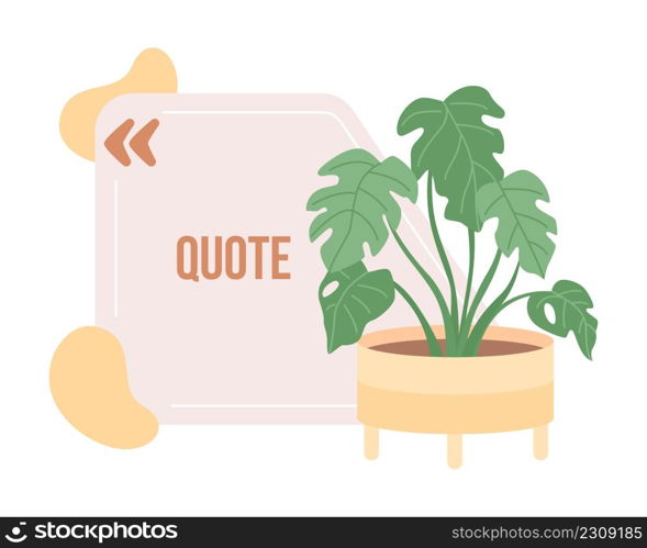 Danish lifestyle quote textbox with flat item. Hygge home design. Speech bubble with creative cartoon illustration. Color quotation isolated on white background. Bebas Neue font used. Danish lifestyle quote textbox with flat item