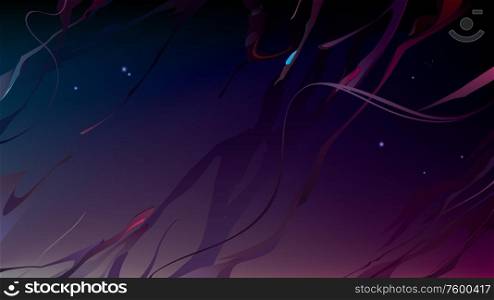 Dark Abstract Background. Dark abstract background with the dramatic space motifs.