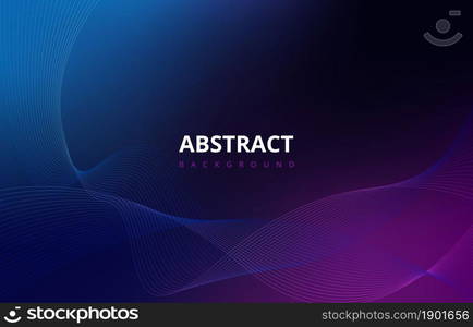 Dark Abstract Wave Lines Gradient Texture Background Wallpaper Graphic Design