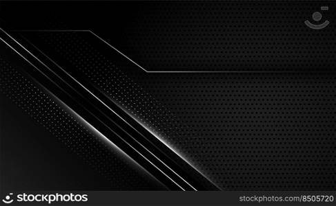 dark black background with silver lines