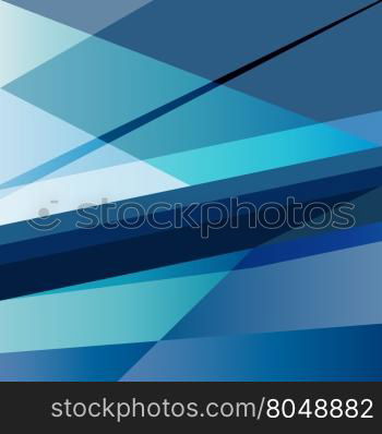 Dark blue abstract background design template, stock vector