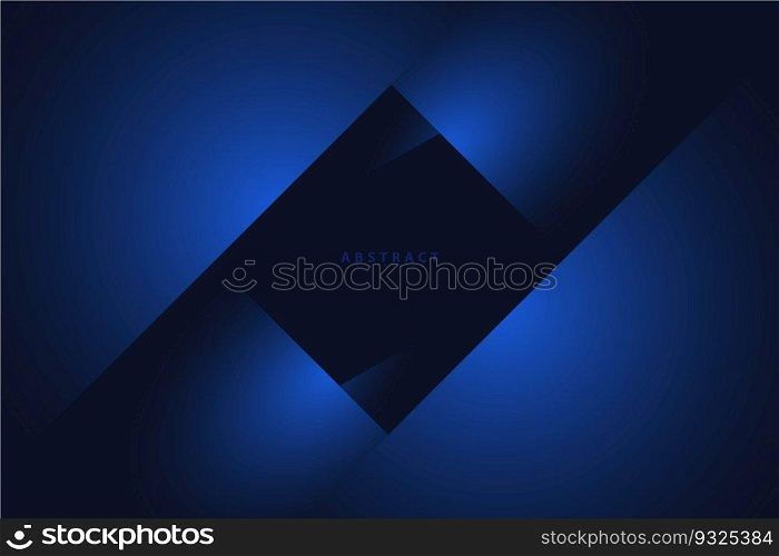 Dark blue abstract background. Modern blue corporate concept business. Design for your ideas, brocure, banner, presentation, Posters. Eps10 vector illustration.