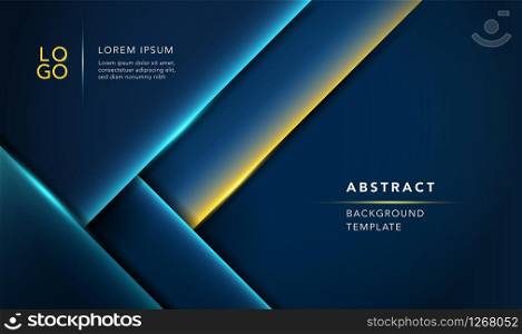 dark blue abstract background or template