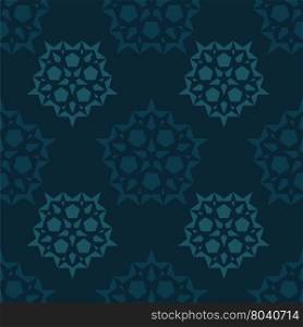 dark blue star seamless pattern vector background