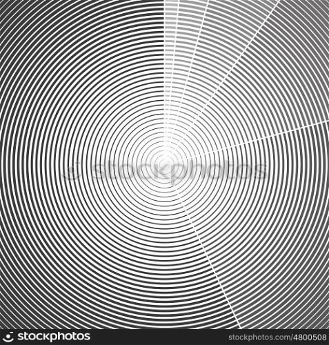 Dark color abstract background in minimalist style made from gray circles. Business concept for cover decoration of brochure, flyer or report.