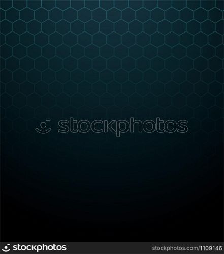 dark color hexagon background vector illustration EPS10
