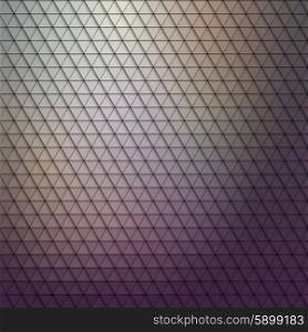 Dark geometric background, abstract triangle pattern vector.