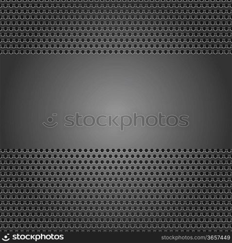 Dark gray background perforated sheet