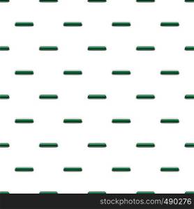 Dark green rectangular button pattern seamless repeat in cartoon style vector illustration. Dark green rectangular button pattern