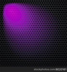Dark Iron Perforated Background. Abstract Circle Pattern.. Dark Iron Perforated Background.