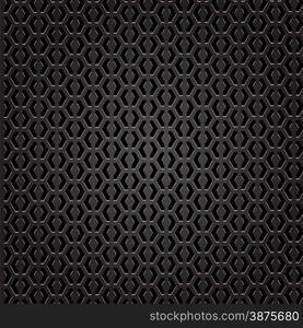 Dark Iron Perforated Background. Metal Perforated Texture.. Perforated Background