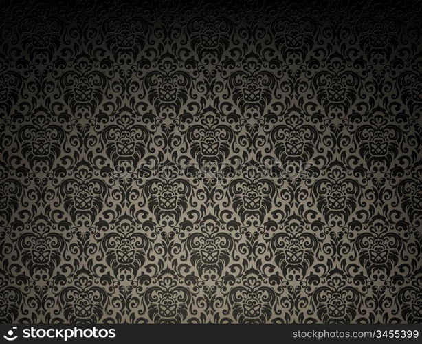 Dark seamless pattern
