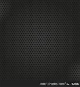 Dark texture background of perforated metal