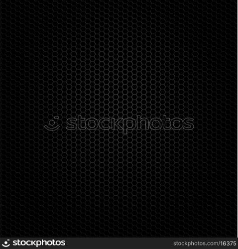 Dark web style background of hexagon shapes