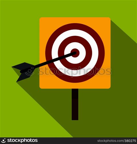 Darts icon. Flat illustration of darts vector icon for web. Darts icon, flat style