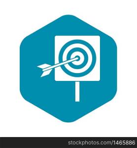 Darts icon. Simple illustration of darts vector icon for web. Darts icon, simple style