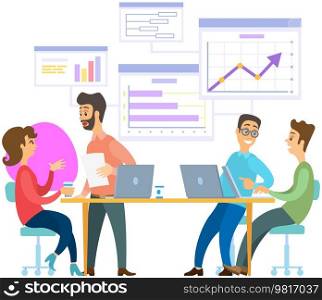 Data analysis research statistics interactive panel. Data screen with charts, diagrams. Infographic strategy business development. Diagram lines color chart graph presentation. Annual financial report. Data analysis research statistics interactive panel. Data screen with charts. Annual financial report