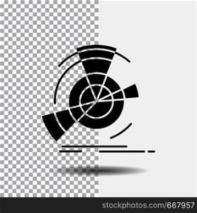 Data, diagram, performance, point, reference Glyph Icon on Transparent Background. Black Icon. Vector EPS10 Abstract Template background