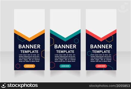 Data engineering course web banner design template. Vector flyer with text space. Advertising placard with customized copyspace. Promotional printable poster for advertising. Graphic layout. Data engineering course web banner design template