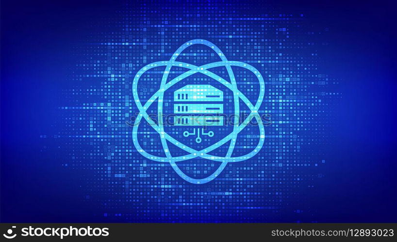Data Science icon made with binary code. Deep learning. Artificial intelligence, Analysis. Big data. Machine learning. Computer science technology. Digital binary code background. Vector illustration. Data Science icon made with binary code. Deep learning. Artificial intelligence, Analysis. Big data. Machine learning. Computer science technology. Digital binary code background. Vector illustration.