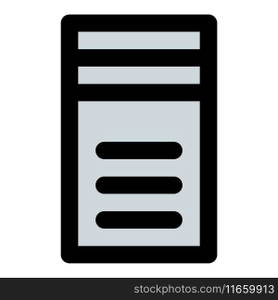 Data storage and processing computer system.