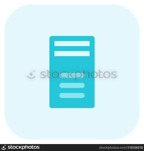 Data storage and processing computer system.