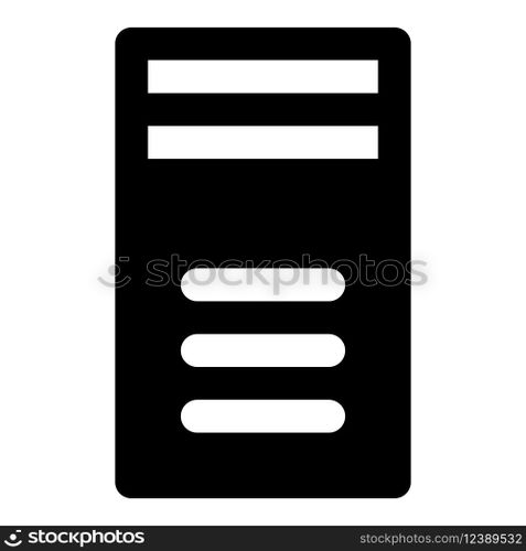 Data storage and processing computer system.