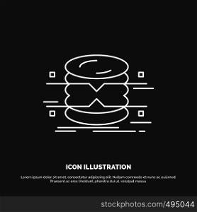 database, data, architecture, infographics, monitoring Icon. Line vector symbol for UI and UX, website or mobile application. Vector EPS10 Abstract Template background