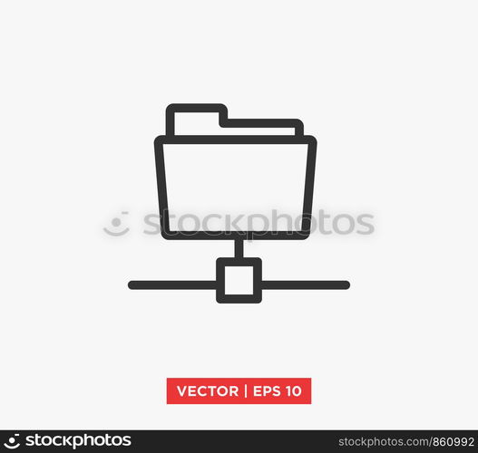 Database / Server Icon Vector Illustration