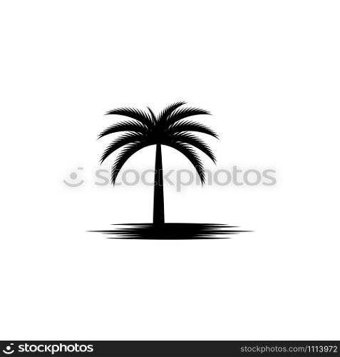 Dates Tree icon Vector Illustration design Logo template