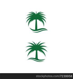 Dates tree Logo Template vector symbol nature