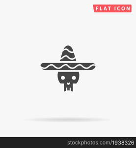 Day Of The Dead flat vector icon. Hand drawn style design illustrations.. Day Of The Dead flat vector icon