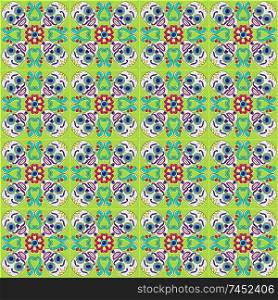 Day of the Dead mexican talavera ceramic tile pattern. Traditional decorative objects. Ethnic folk ornament.. Day of the Dead mexican talavera ceramic tile pattern.